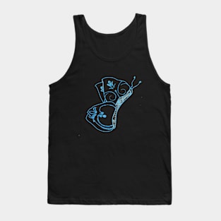 whimsical teal butterfly Tank Top